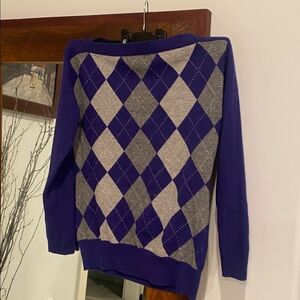Banana Republic Purple Cashmere Blend Sweater